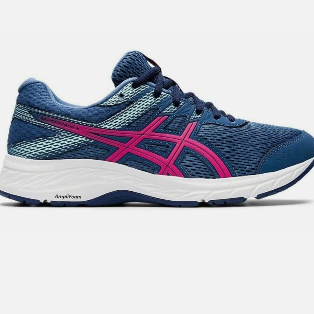 Asics - Women's Contend 6 Lace Up Running Shoes B… - image 3